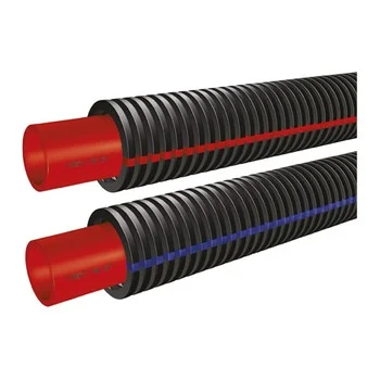 PE-RT KILIFLI BORULAR (16x2) 16x2 Spiral Kılıflı O. Bariyersiz (Kırmızı)