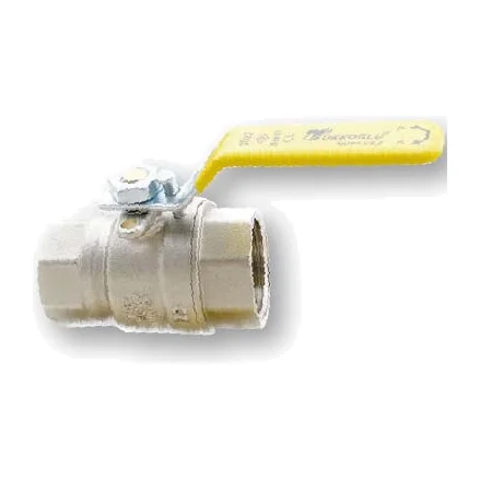 PN16 Dişli Tam Geçişli Kilitli Küresel Doğalgaz Vanası 1/2"-3/4"