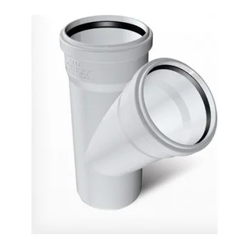 TEK ÇATAL (45°) (PVC Atık Su) 110/50