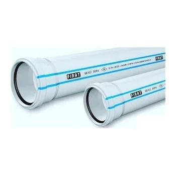 FIRATBORU 2.2 MM PVC ATIK SU BORULARI 50/1000